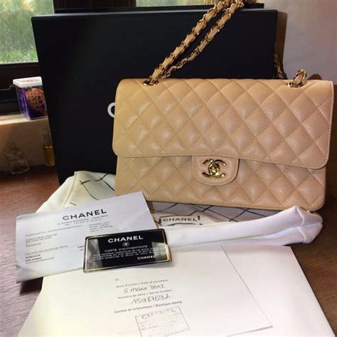 beige classic chanel